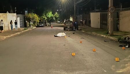 Motociclista não resistiu ao impacto da batida