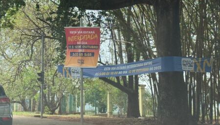 Interdição de ruas