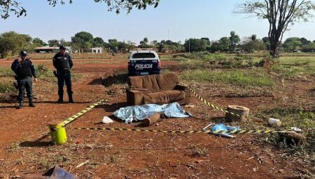 A vítima foi achada sem vida na manhã de hoje