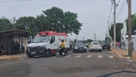 O acidente aconteceu ontem