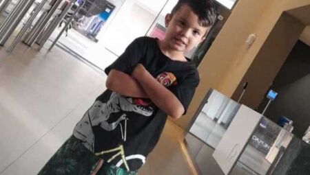 João Guilherme tem 7 anos