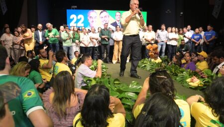 Reinaldo Azambuja em sua filiação ao PL