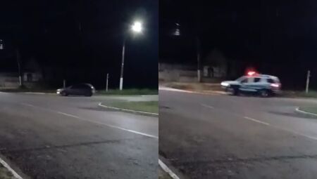 Condutor foi perseguido pela polícia