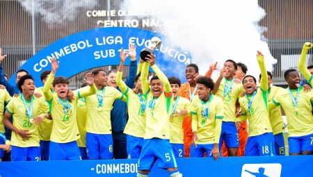 Brasil é campeão da Liga Evolução sub-15, o Sul-Americano da categoria