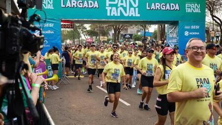 Largada da Corrida do Pantanal em 2024