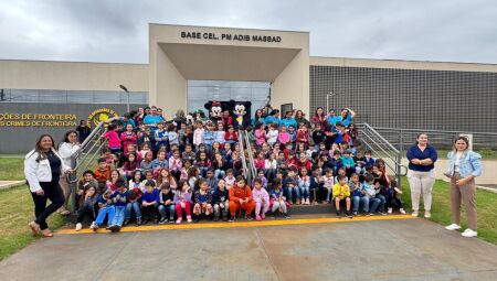 Ação contou com 250 crianças