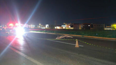 Vigia foi atingido por um caminhão na rodovia