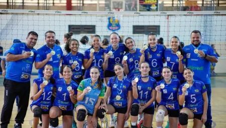 Campo Grande sedia competição nacional feminina Sub-19 de vôlei
