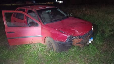 Motociclista fica ferido ao ser atingido por motorista embriagado em Ponta Porã