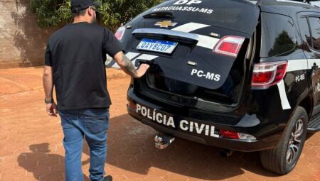 Suspeito de torturar mulher para esconder droga e tentar matar policial é preso em MS