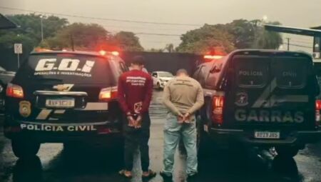 Dupla foi detida pelo homicídio