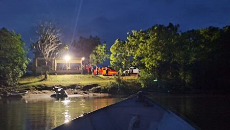 Bombeiros retomam buscas por jovens desaparecidos no rio Sucuriú em Paraíso das Águas