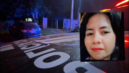 Aline foi morta a facadas