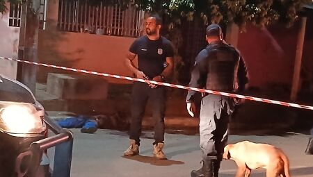 Área isolada pela polícia