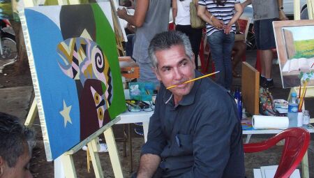 Pedro Gois amava o que fazia, que era pintar e construir obras