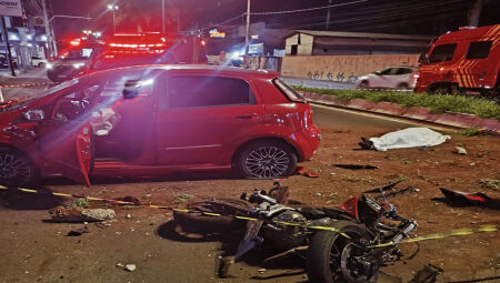 Situação aconteceu na Avenida Eduardo Elias Zahran