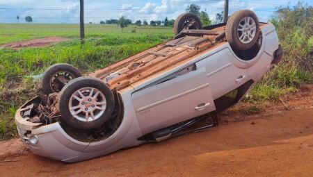 O acidente aconteceu na tarde de ontem 