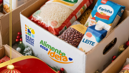 Todo o material arrecadado será destinado a instituições sociais cadastradas no programa Sesc Mesa Brasil