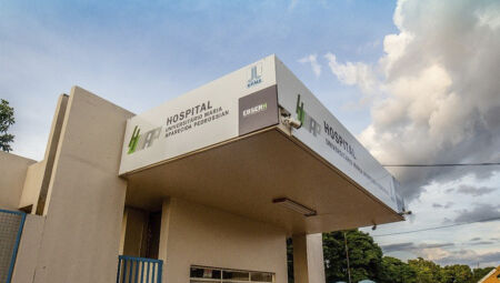 Hospital Universitário Maria Aparecida Pedrossian, em Campo Grande