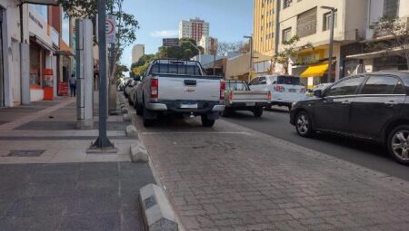 Vagas de estacionamento no Centro - 