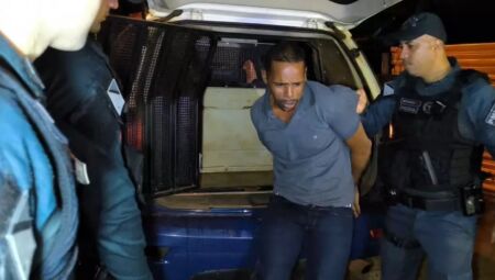 Cristian foi preso na casa da mãe e confessou o crime