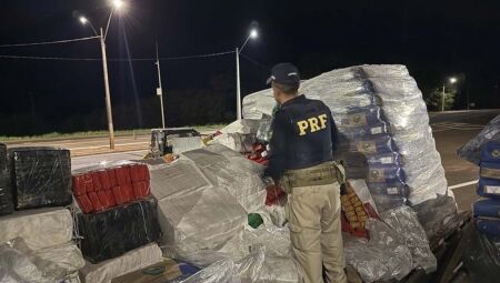 Drogas foram apreendidas pela PRF