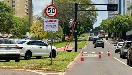 A modernização faz parte do programa permanente de melhorias no trânsito