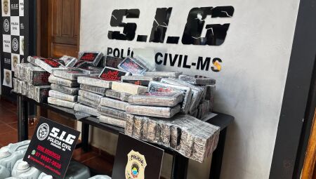 A droga foi encontrada em uma residência no bairro Parque Alvorad