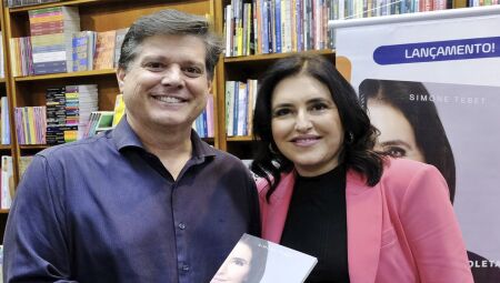 Baleia Rossi e ministra Simone Tebet