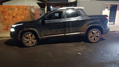 Fiat Toro foi recuperada pela PMMS - 