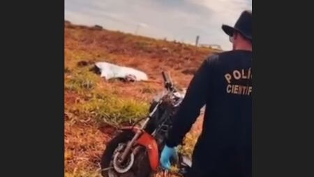 O acidente aconteceu na manhã de hoje