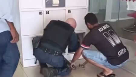 Criança estava dentro do armário