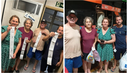 Família acolhida pela SAS