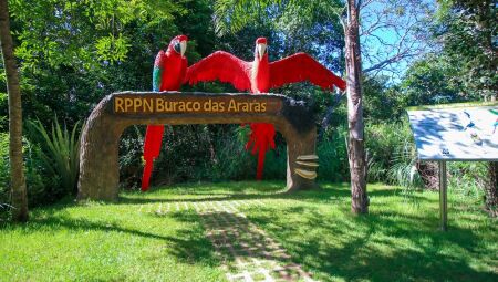 Entrada da Reserva Particular do Patrimônio Natural