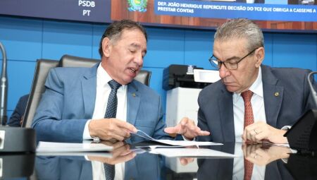 Deputados Gerson Claro e Paulo Corrêa