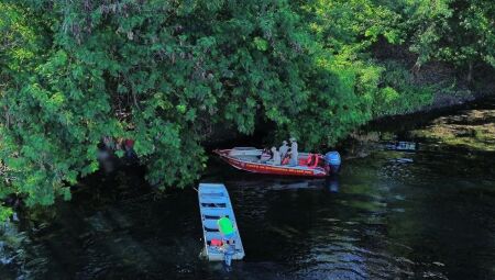 Local onde corpo de colombiano foi encontrado