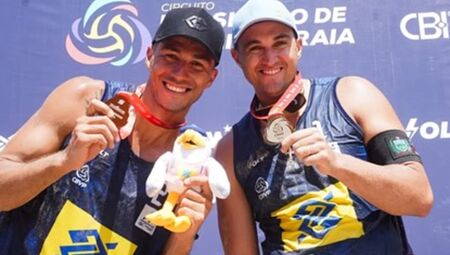 Dupla conquistou a etapa de Fortaleza