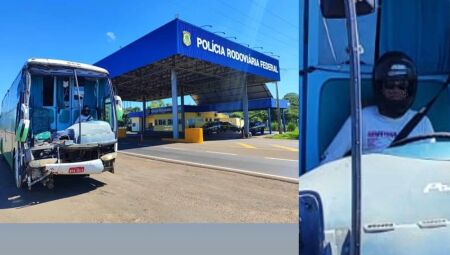 PRF abordou o condutor e reteve o ve&iacute;culo