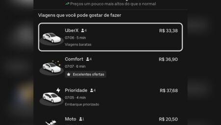 Corridas por aplicativo se tornaram alternativas em meio a greve dos &ocirc;nibus