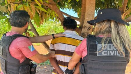Suspeito foi preso em flagrante