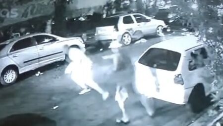 Vídeo: Policial de folga se desentende com flanelinha que acaba morto a tiros
