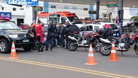 Socorristas confirmam óbito de homem que infartou ao volante após 1h30 de reanimação