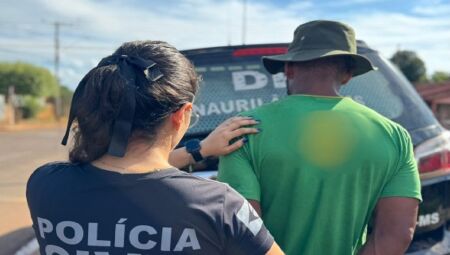 Foragido foi preso na cidade sul-mato-grossense