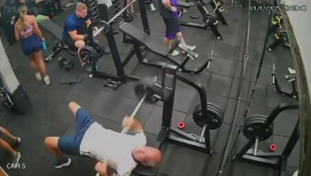 VÍDEO: Homem morre após ser atingido por barra de supino em academia