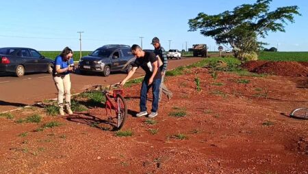 O acidente aconteceu na tarde de hoje