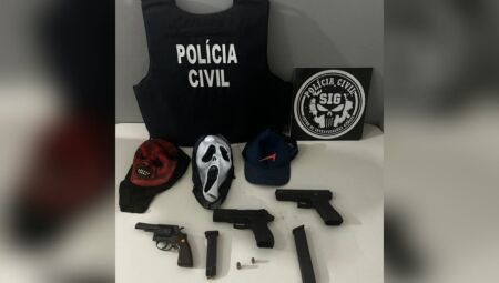 Armamento usado no crime foi apreendido