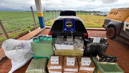 Mercadorias estrangeiras avaliadas em R$ 101 mil s&atilde;o apreendidas em rodovia de MS
