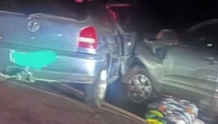 O acidente aconteceu na noite de ontem