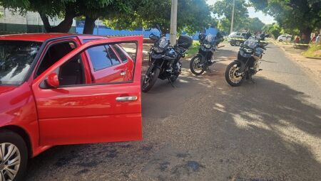 Suspeito desobedeceu a ordem de parada