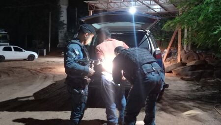 Suspeito foi preso pela PM